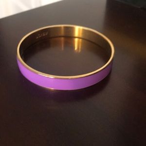 Purple J. Crew bangle